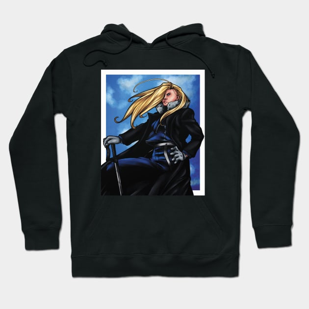 FMAB - Olivier Mira Armstrong Color Style Hoodie by Verethor